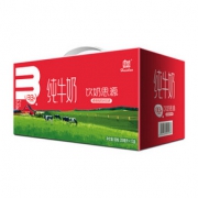 辉山 饮奶思源利乐砖纯牛奶250ml*12瓶