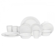 CORELLE 康宁 白色餐具20件套