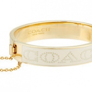 COACH 蔻驰 Hinged Enamel 女士手镯