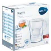 BRITA 碧然德Marella XL滤水壶3.5升 白色  一壶一芯