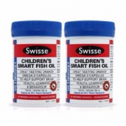 Swisse 儿童鱼油咀嚼胶囊 90粒*2瓶