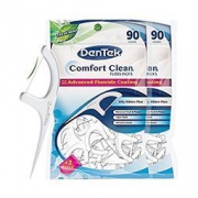 DenTek 德泰克 舒适清洁牙线棒 90支*2袋