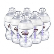 Prime会员： tommee tippee 汤美天地Closer to Nature Advanced Comfort PP奶瓶 260ml*6件套