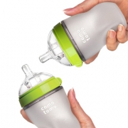 可么多么（COMOTOMO）  宽口径 硅胶奶瓶 250ml 两只装 *2件