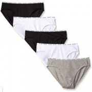 Calvin Klein 女士棉质内裤 5条装