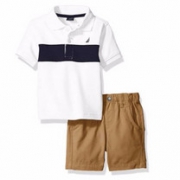 Nautica 诺帝卡 男款童装2件套 12/18个月 Prime会员凑单免费直邮