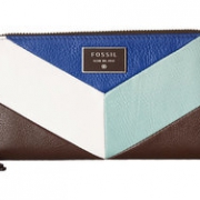 FOSSIL Dawson Zip Clutch 女士长款钱包