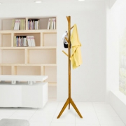 雅客集 WN-13246 实木衣帽架 实木材质