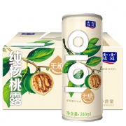 露露 甄选型无糖纯核桃露 240ml*12罐 整箱