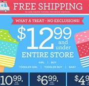 Gymboree金宝贝官网精选童装$12.99封顶