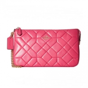 蔻驰（COACH）  Canyon Quilted Nolita Wristlet 24 女士手拿包