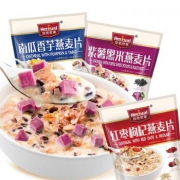 麦片 皇麦世家果蔬燕麦片小袋装 360g*3袋