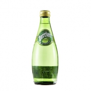 跳水价#法国巴黎水 含气天然矿泉水 330ML*6瓶