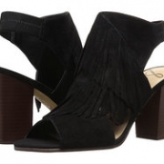 Sam Edelman Elaine 女士真皮流苏粗跟凉鞋