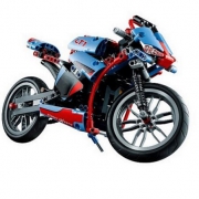 乐高（LEGO） 42036  Technic 机械组 超级摩托车  炫酷逼真