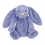 Jellycat 害羞系列之邦尼兔蓝色 小号 18cm
