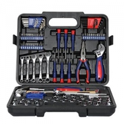 新低价：WORKPRO 万克宝 W009042N 车载应急/家用五金工具套装165件套