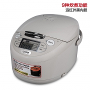 虎牌（Tiger）  JAX-R10S 智能电饭煲 3L 9种炊煮模式 远红外黑内胆全面加热