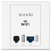 腾达 Tenda W6 入墙式无线路由 支持10个设备同时上网