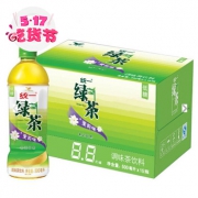 统一 绿茶（调味茶饮料）500ml*15瓶 整箱装
