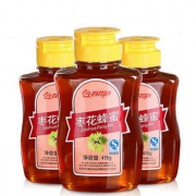 百花牌 枣花蜂蜜 415g*3瓶 1245g