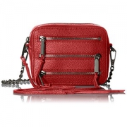 历史低价 : REBECCA MINKOFF 4 Zip Moto Camera 女士斜挎包
