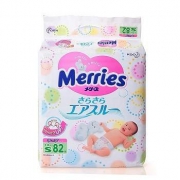 Merries日本花王 纸尿裤S82片