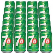 七喜 碳酸饮料 把乐带回家 330ml*24听