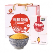 限地区：亲情沂蒙人 有机玉米碴2500g*4件