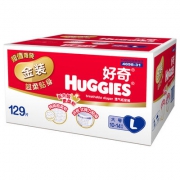 HUGGIES 好奇 金装 超柔贴身纸尿裤 L129片
