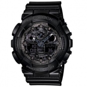 CASIO 卡西欧 G-SHOCK GA-100CF-1A9 男士双显运动手表