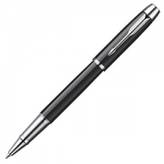PARKER 派克 IM系列  纯黑丽雅宝珠笔 白夹