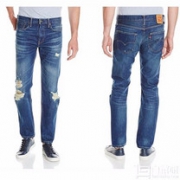 Levis 李维斯 502 男士纯棉破洞牛仔裤 $23.73