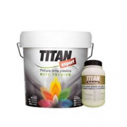 TITAN 堤丹 内墙乳胶漆 白色经典系列套装（面漆10L*1+底漆1L*1）    788元包邮（定金49元+739元尾款）