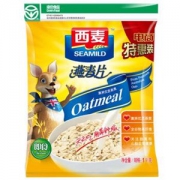 SEAMILD 西麦 即食纯燕麦片 超值袋装 1000g *5件