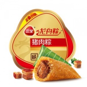 0点限地区：三全 速冻粽子 龙舟粽 猪肉口味 520g （8只） 网兜装