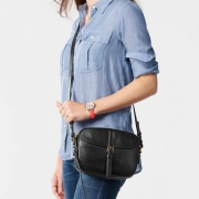 Fossil 化石 Kendall 女士真皮斜挎包 $57.29