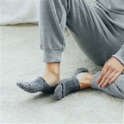 网易严选 雅灰男式全毛圈隐形袜 5双装