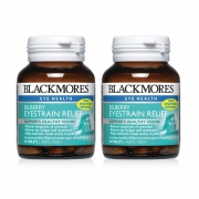 澳佳宝（Blackmores） 越橘蓝莓素山桑子护眼胶囊 30粒*2瓶*2