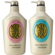 KUYURA 可悠然 欣怡幽香美肌沐浴露套装（欣怡幽香550ml +恬静清香550ml）