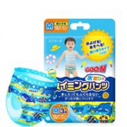 日本大王男宝宝游泳纸尿裤M3片装