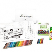凑单品！Crayola 绘儿乐 Escapes 绘画笔74件套装