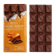 Hamlet 哈姆雷特 焦糖味 巧克力 100g  折3.45元（6.9元，买一送一）