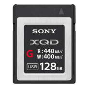 索尼（SONY）  XQD QDG128E/J 128 GB 高性能存储卡 读取440MB/s 写入400MB/s