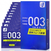 冈本（Okamoto） 避孕套 003柔滑版 10片装*3件 丝滑亲肤 含税包邮