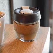 KeepCup  Brew Cork系列 随身玻璃咖啡杯 S 227ml *2件