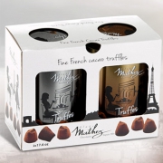 【520❤】Mathez梅特（摩太紫）精致松露巧克力 500g*2罐 法国