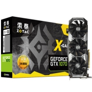 索泰（ZOTAC） Geforce GTX1070-8GD5 X-GAMING OC 超频版显卡， 1080P性能已过剩