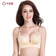 前10分钟# 千奈美 一片式无痕无钢圈聚拢内衣 2件