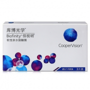库博佰视明硅水凝胶月抛3片装*2盒